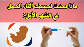 ماذا يحدث لجسمك أثناء الحمل في الشهر الأول ؟ [upl. by Nimzzaj181]