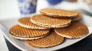 Stroopwafels waffles holandeses [upl. by Winograd]