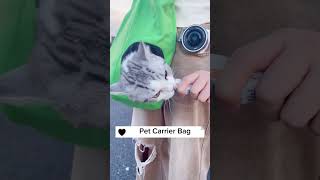 Pet carrier bag cat petkit petpet [upl. by Einhorn53]