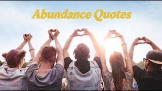 Abundance Quotes  Positive Mindset Law of Creation Law of Attraction Gratitude Positivity [upl. by Anafetse161]