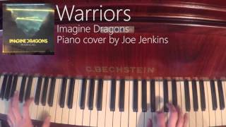 Warriors LoL  Imagine Dragons  Piano cover [upl. by Yborian338]