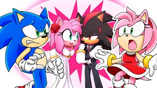 Amy IS MARRYING Shadow  Sonic and Amy Answer Your Weird Questions Sonamy QampA [upl. by Mehelhteb]