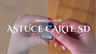 🛠 Réparer la carte SD facile et rapide Astuce 3🔐Repair SD card easy and fast [upl. by Cummins63]