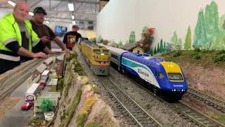 At Zillmere model railway club dcc Friday night running 4 [upl. by Yerfoeg]