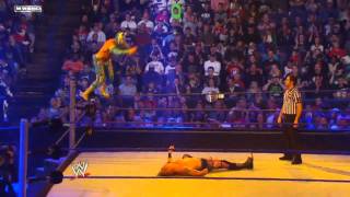 Sin Cara Finsher Senton Bomb [upl. by Amairam241]