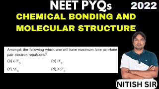 Amongst the following which one will have maximum lone pairlone pair electron repulsions [upl. by Yliak976]