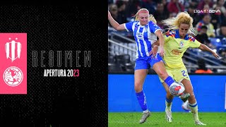 Resumen Rayadas vs América  Jornada 17  Liga BBVA MX Femenil [upl. by Ardnajela]