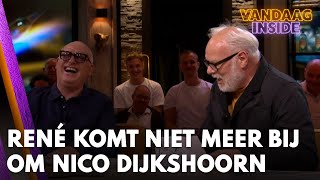 Nico Dijkshoorn leest lijst met ergernissen voor René komt niet meer bij  VANDAAG INSIDE [upl. by Tierza]