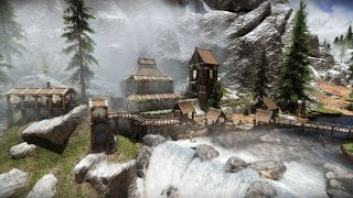 JK Riverfall Cottage  Skyrim Special Edition Mod Showcase [upl. by Alleinad]