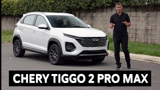 CHERY TIGGO 2 PRO MAX  REVIEW COMPLETO [upl. by Nivrag842]