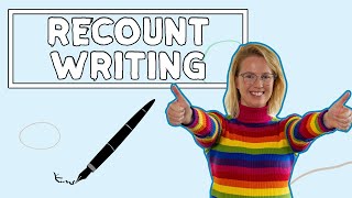 Recount Writing For Kids  English Writing [upl. by Levram]