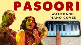 Pasoori Song On Piano  Ali Sethi x Shae Gill  Music Lover Krishna  Shorts Viral Pasoori [upl. by Anelaj624]