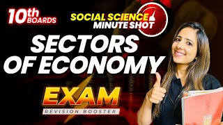 Sector of Economy SST Exam Booster for Class 10th Social science NCERT with Reema Maam [upl. by Fabi799]