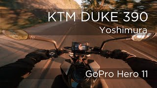 Morning Ride KTM Duke 390 Yoshimura  GoPro Hero 11  No Commentary  Raw Pure Sound [upl. by Kosey]