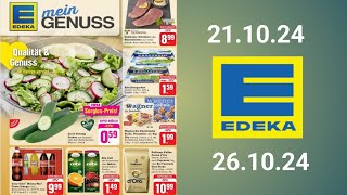 Edeka prospekt Rabatte Gültig 211024 Bis 261024werbungangeboteEdeka [upl. by Aihsei]