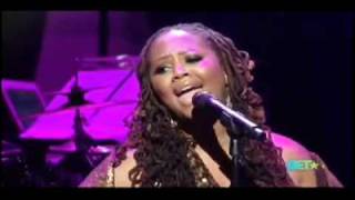 Lalah Hathaways tribute to Anita Baker singing Angel [upl. by Yob]