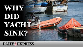 Sicily yacht disaster Why did the superyacht Bayesian sink [upl. by Annahs]