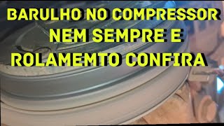 Barulho no compressor do ar condicionado nem sempre é rolamento ruin confira [upl. by Gibbons]