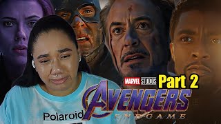 AVENGERS ENDGAME LEFT ME DESTROYED 22 Reaction first time watching [upl. by Ajiram]