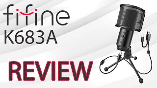 Fifine K683A  Micrófono USB  Review [upl. by Ehling]