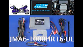 JMC ROKKER 1000XXR Stage6 4Ch Amp Kit for 20162024 Harley RoadGlide Ultra [upl. by Nnylodnewg489]