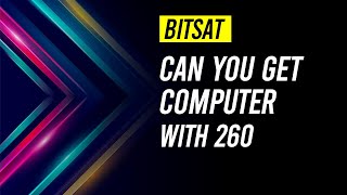 BITSAT 2021 Can you get Computer Science at 260 Marks  Full Interview Coming Soon  MathonGo [upl. by Lesnah909]