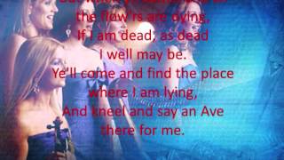 Celtic Woman  Danny Boy With Lyrics [upl. by Eilema144]