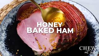 5 Ingredient Honey Baked Ham Recipe Chew Out Loud [upl. by Kalbli425]