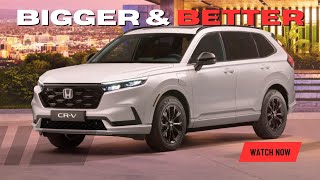 NEW Honda CRV Hybrid SUV Revealed BIG Changes  Detailed Review [upl. by Ayikin881]