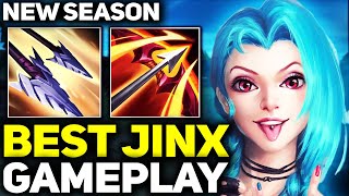 RANK 1 BEST JINX IN THE WORLD AMAZING GAMEPLAY  Season 13 League of Legends [upl. by Edrea]