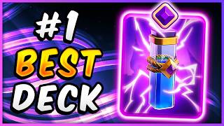 BEST ZAP EVOLUTION DECK in CLASH ROYALE 🏆 [upl. by Doowyah802]