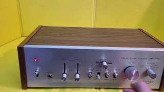 amplificatore stereo WELTEC modello SA600U JAPAN [upl. by Leinaj]