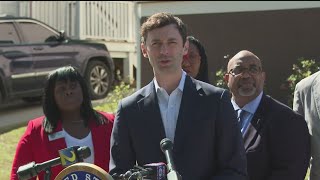 Sen Jon Ossoff addresses USPS Palmetto facilitys mail delays [upl. by Pavla417]