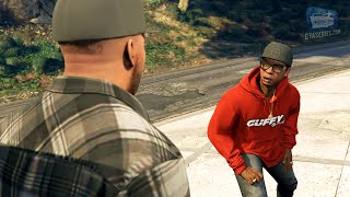 Lamar Roasts Franklin Again in GTA Online [upl. by Ahsekin]