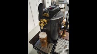 Beer Mini keg Demo With Klarstein Beer Machine [upl. by Bronder418]