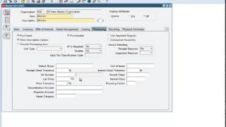 Define Item Template and Inventory Item in Oracle R12 [upl. by Pollie654]