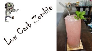 How To Make a Zombie Low Carb Tiki Cocktail [upl. by Sanderson]