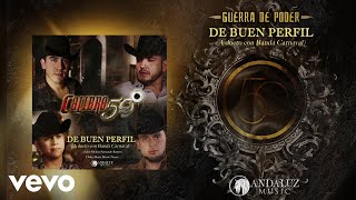 Calibre 50  De Buen Perfil Lyric Video ft Banda Carnaval [upl. by Leidba]