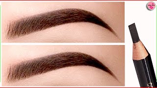 ♡ Easy Tips To Get Perfectly Shaped Eyebrows At Home ♡ [upl. by Iron804]