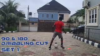 Midfielder Training Passing and Dribbling [upl. by Nnyre]