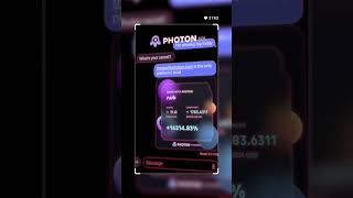 Photon is your gateway to smarter trading 🚀 photon trading cryptotrading web3 crypto trading [upl. by Ree]