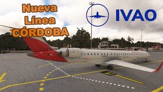 Conexión PalmaCórdoba de Iberia IVAO [upl. by Nnylav]