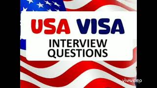 Usa Visit Visa Interview Usa Visit Visa Interview Tips Visa Trick [upl. by Leong]