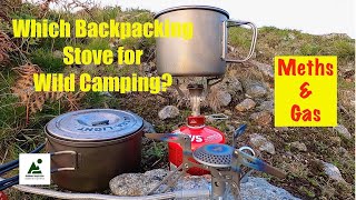 Which is the Best Backpacking and Wild Camping Stove for you  Alcohol and Gas Stoves [upl. by Kenta]