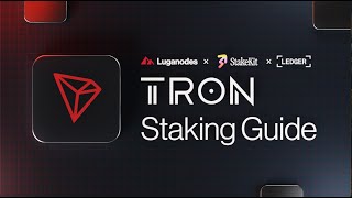 How to stake TRX using Ledger Live Desktop App With StakeKit [upl. by Atnoled914]