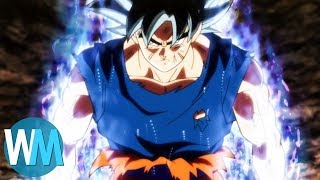 Top 10 Awesome Dragon Ball PowerUp Scenes [upl. by Bolling123]