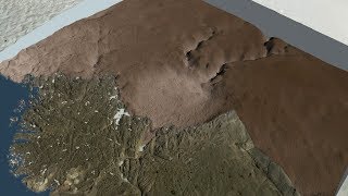 Massive Crater Discovered Under Greenland Ice [upl. by Alamat352]