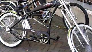 Pimped lowrider cruiser chopper amp lowglider bikes KeyTown Cruisers [upl. by Ramel]