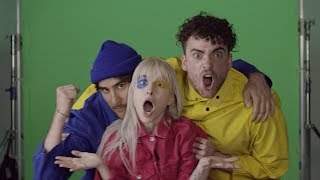 Paramore  Hard Times Green Screen Outtakes [upl. by Jermain]