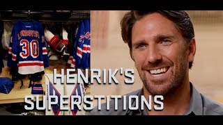 Henrik Lundqvist Game Day Rituals and Superstitions [upl. by Nyrac]